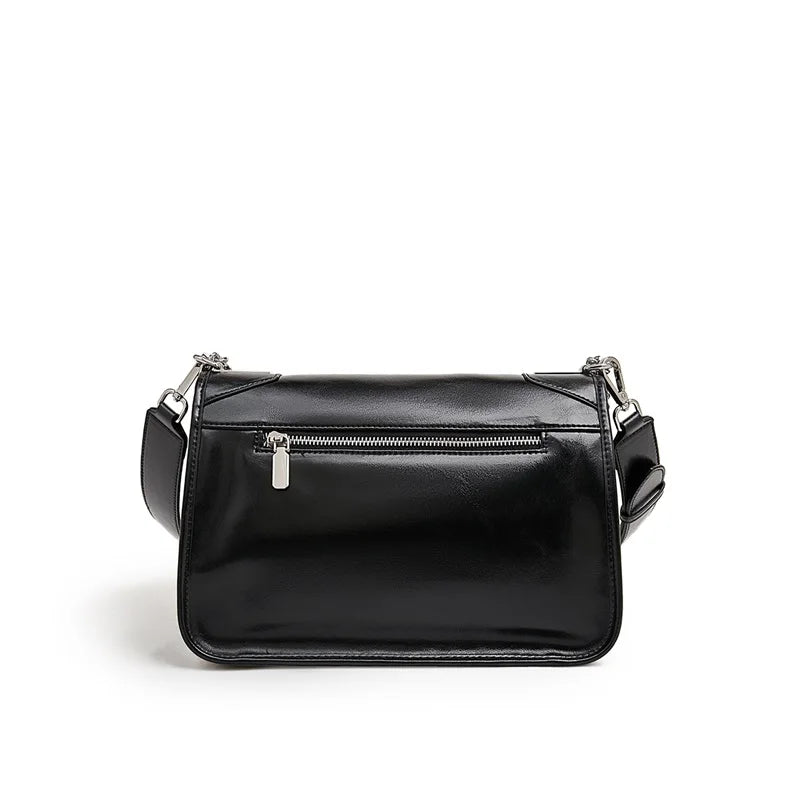 Marca LAORENTOU, bolso de hombro de piel sintética para mujer, bolso cruzado de gran capacidad para Otoño e Invierno 2025
