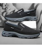 Mocasines Lona Hombre 2025 ∣ Sin Cordones ∣ Suela Gruesa Ligera