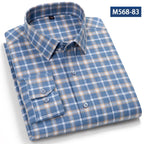Camisa Clásica Algodón Hombre | Manga Larga | Botones | Casual y Oficina | Ticotrendy