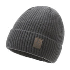 Gorro Punto Grueso Terciopelo Térmico Ajustable | Invierno Frío Montañismo Unisex