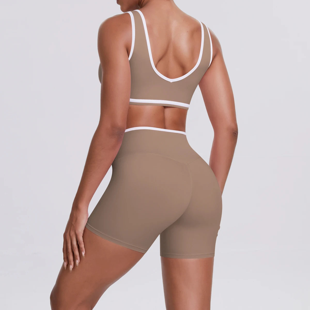 Conjunto Deportivo Mujer 2 Piezas | Yoga Gimnasio | Secado Rápido Ajuste Delgado