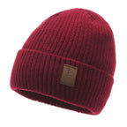 Gorro Punto Grueso Terciopelo Térmico Ajustable | Invierno Frío Montañismo Unisex