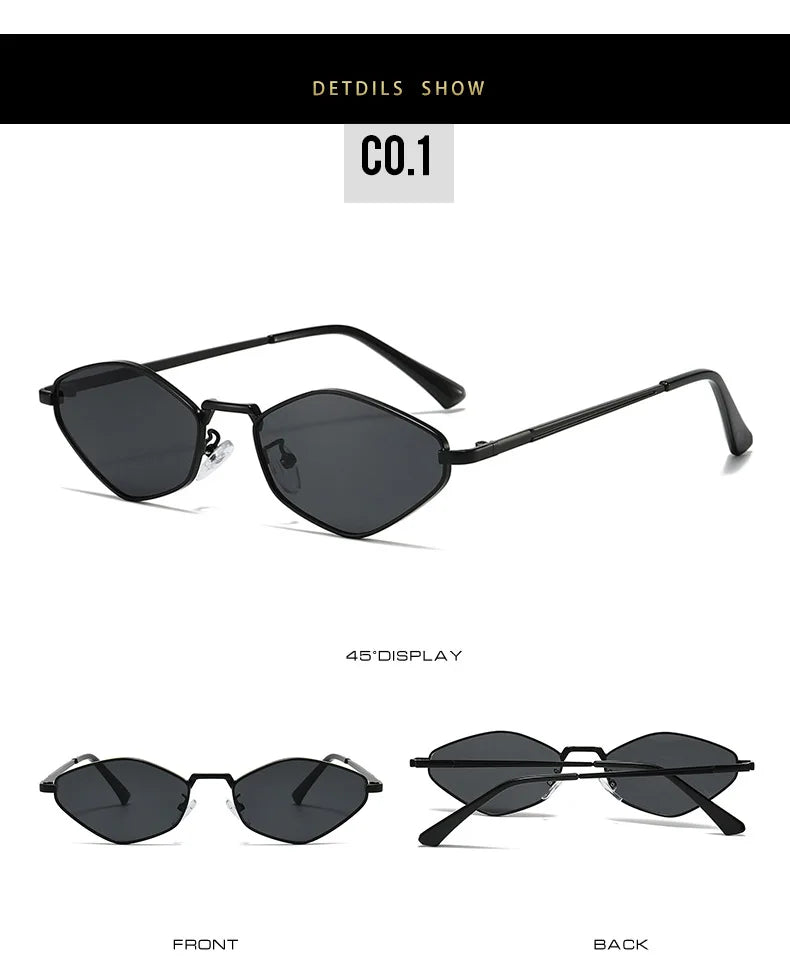 Gafas de Sol Punk UV400 para Mujer Viaje Moda Costa Rica