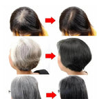 Champú de tinte para el cabello a base de hierbas naturales 3 en 1, cambio de Color del cabello, cabello gris a marrón oscuro, negro, cuidado nutritivo profundo
