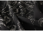 Falda Vintage de Satén | Estampado Floral Elegante