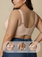 Sujetador Cobertura Total | Push-up Sin Costuras | Tallas L-6XL | Tico Trendy