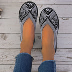 Mocasines ZOKI a Rayas | Punto Transpirable | Sin Cordones | Suela Suave Antideslizante