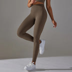 Leggings Sin Costuras Mujer | Yoga Gimnasio | Cintura Alta Ajuste Push Up
