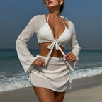 Conjunto de 4 Piezas para Playa - Outfit Completo Pura Vida