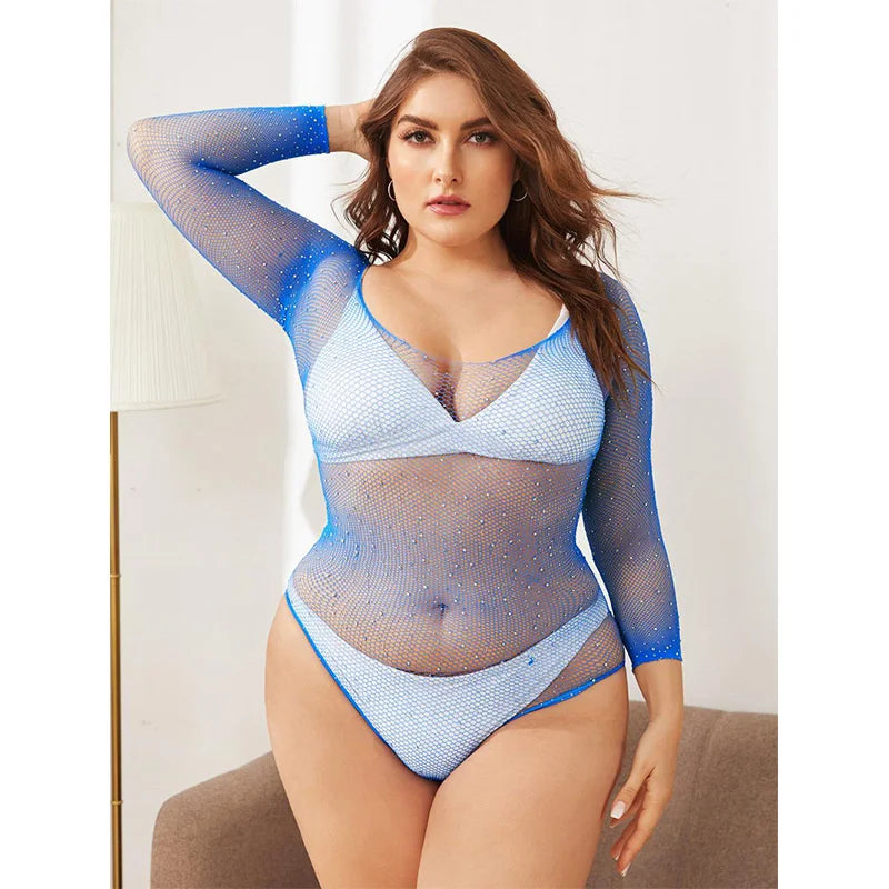 Lencería Talla Grande | Transparente | Ticotrendy