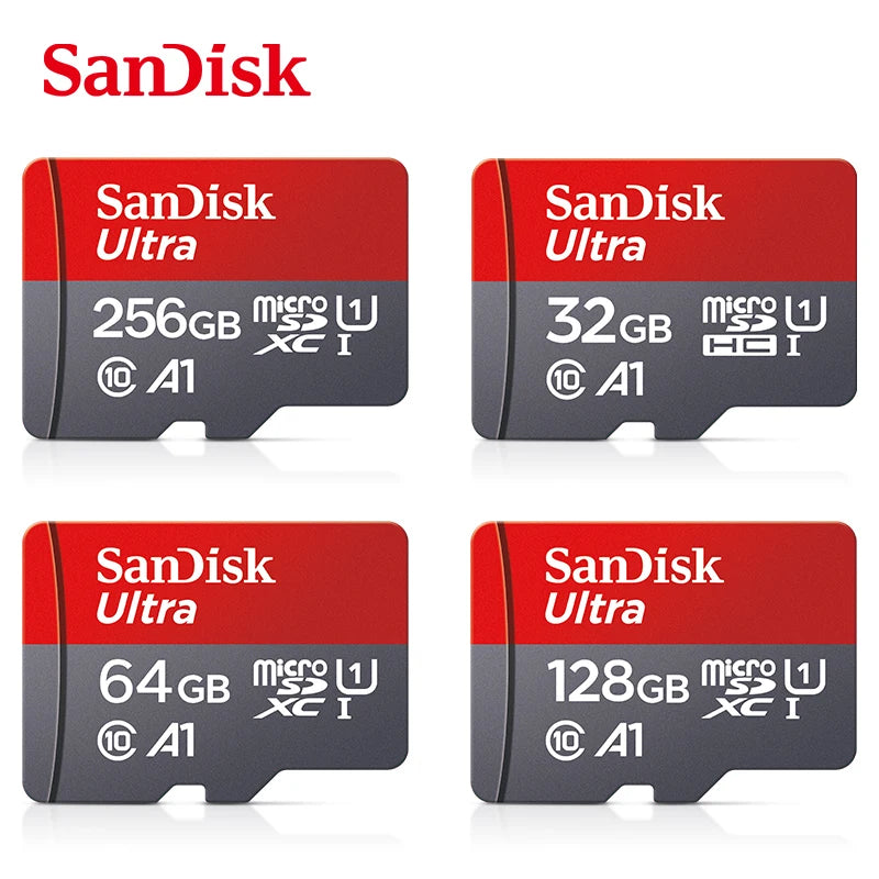 Tarjeta Micro SD Sandisk Ultra | Clase 10 A1 V10 | Almacenamiento 4K | Ticotrendy