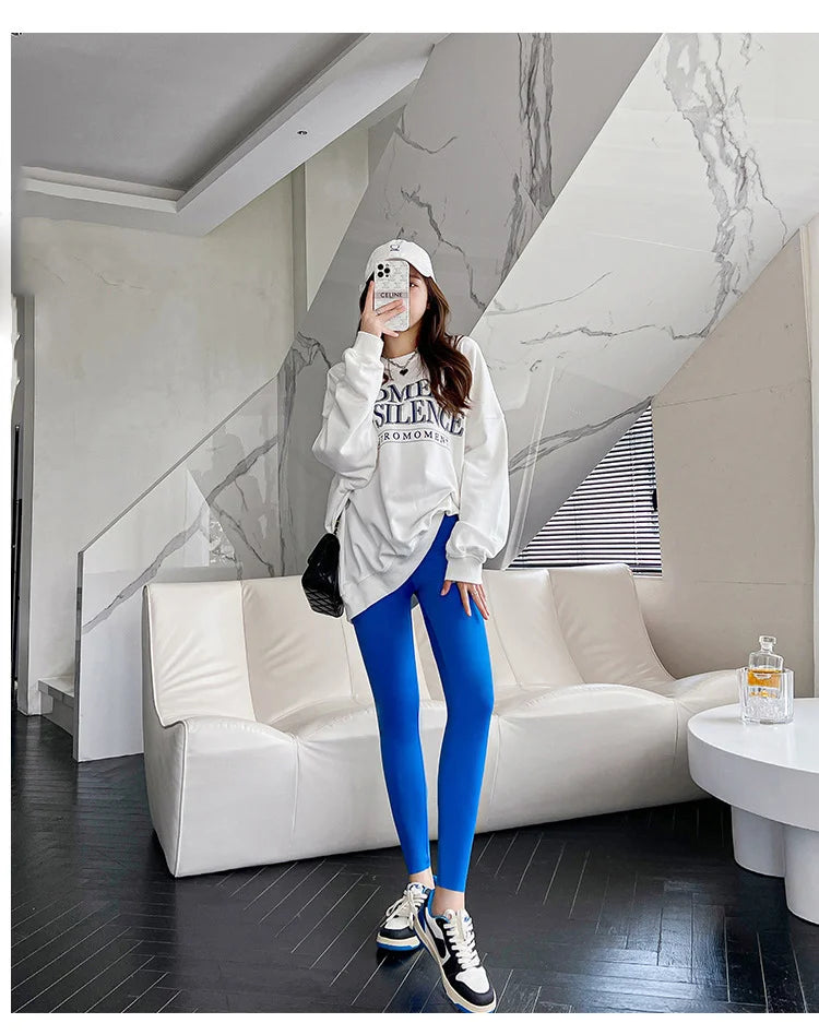 Leggings Piel Tiburón Estampado | Multicolor Cintura Alta | Elástico Mallas Deportivas | Ticotrendy