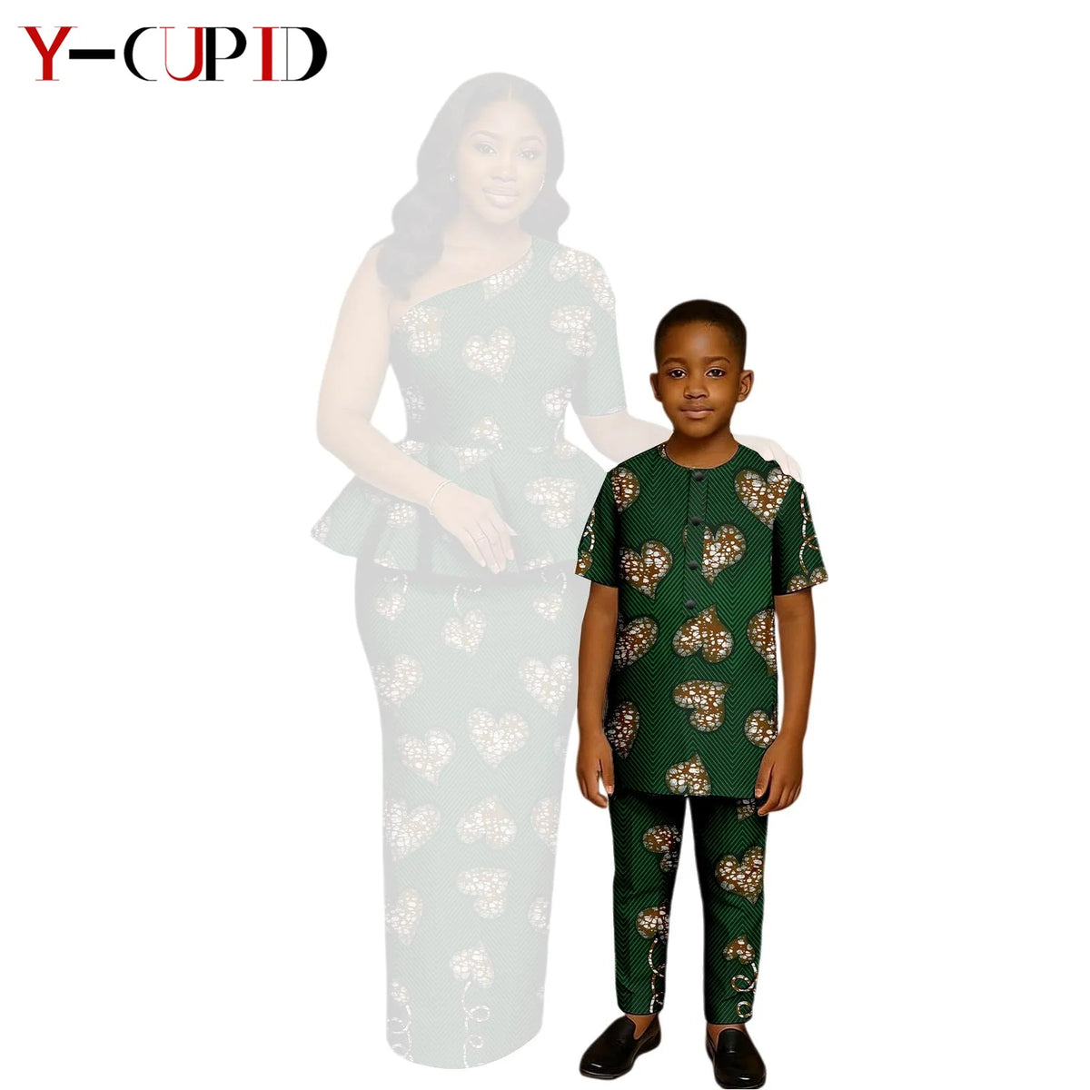 Vestido y Conjunto Dashiki Madre e Hijo | Tico Trendy