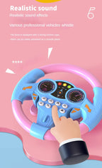 Volante De Juguete Simulador | Sonidos Y Luces | Regalo Infantil | Ticotrendy