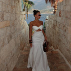 Vestido Largo Sin Mangas Elegante Playa Verano Mujer 2025