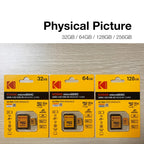 Tarjeta Micro SD Kodak Original | Clase 10 U3 V30 | Alta Velocidad 4K | Ticotrendy