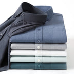Camisa Oxford Cepillado | Algodón 100% | Ajuste Formal | Blanca Sólida | Ticotrendy