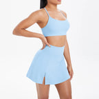 Conjunto Deportivo Yoga 2 Piezas | Ticotrendy Sujetador Shorts Mujer Estilo Fitness