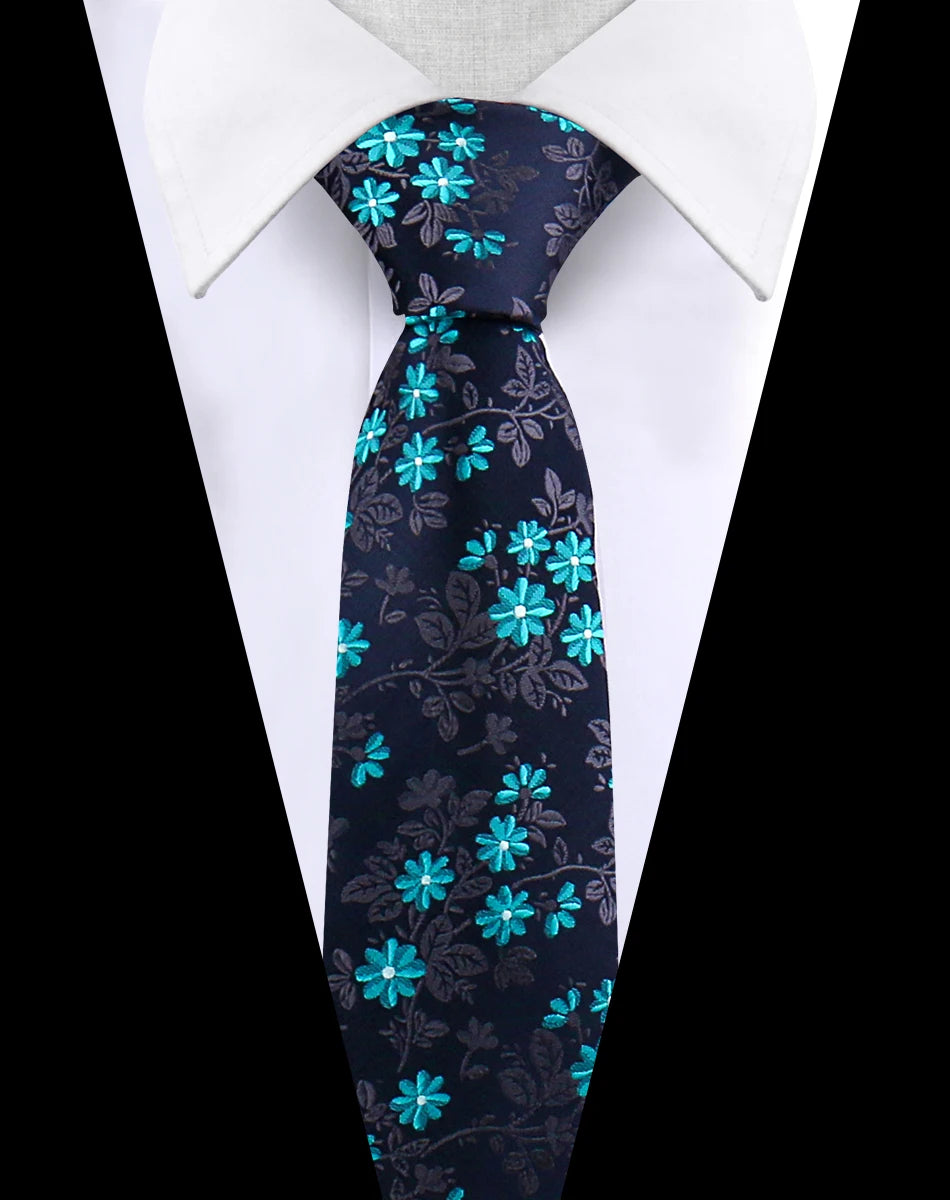 Corbata Jacquard Poliéster De Lujo Para Hombres Estilo Tico