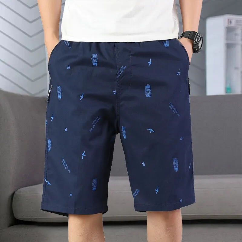 Pantalones Cortos para Hombre | 100% Algodón y Cintura Elástica | Ticotrendy