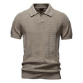 Polo Malla Cuello Vuelto Hombre | Punto Transpirable Informal | Tallas S-XXL | Tico Trendy