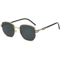 Gafas de Sol CATERSIDE Polarizadas | Lentes Poligonales | Montura Metal | UV400