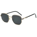 Gafas de Sol CATERSIDE Polarizadas | Lentes Poligonales | Montura Metal | UV400