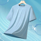 Camiseta Ticotrendy Hombre Manga Corta Cuello Redondo Casual | Transpirable Ligera