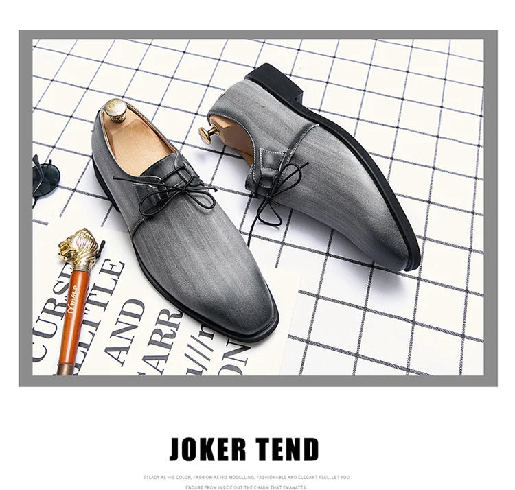 Zapatos Vestir Rosados Hombre Oxford Elegantes Casuales Banquete Boda | Talla 48