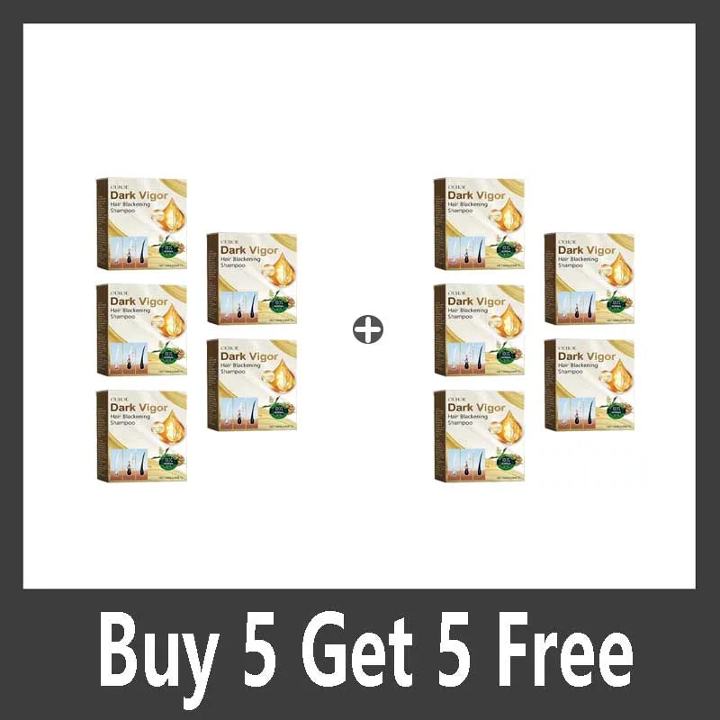 Champú para teñir el cabello con burbujas de plantas, tinte Natural para el cabello sin irritación, color gris, blanco a negro, coloración duradera, cuidado del cabello de estilo moderno