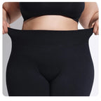 Pantalones de Yoga VEQKING para Mujer, Tallas Grandes, Leggings Deportivos Sin Costuras de Secado Rápido, Leggings de Gimnasio con Efecto Push-Up, Pantalones de Entrenamiento de Alta Elasticidad