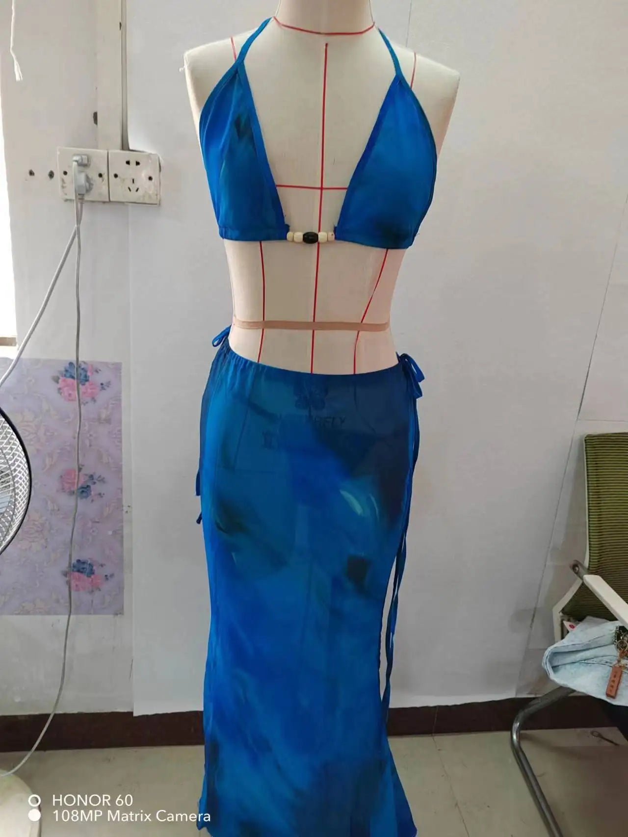 Bikini de Cebra con Falda - Conjunto de Dos Piezas para el Verano Costarricense