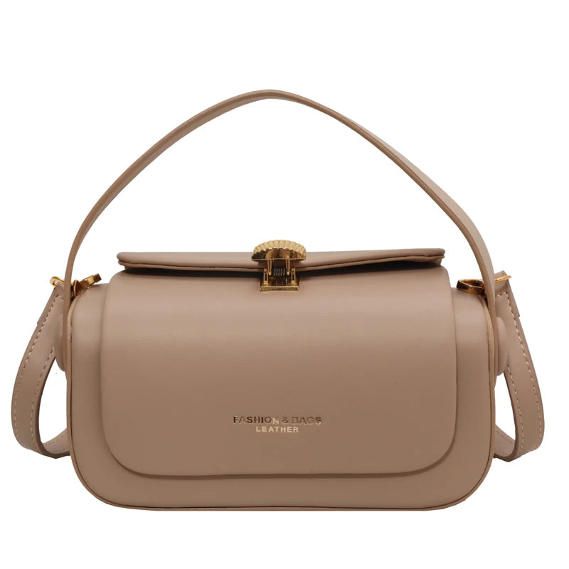 Mini Bolso Cruzado Cuadrado Lujo Estructurado | Diseño Simple Tendencia Versátil
