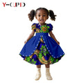 Vestido Bouffant Cuentas Ankara Niña | Fiesta Elegante | Tallas XS-XXL | Tico Trendy