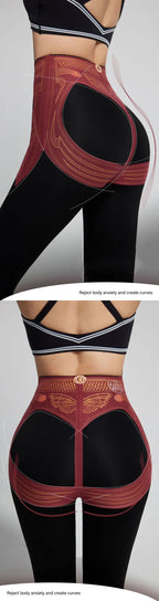 Leggings Piel Tiburón Shaping | Levantador Glúteos Micro Presión | Adelgazamiento Fitness P-V | Ticotrendy