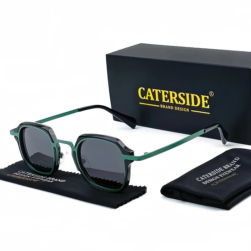 Gafas de Sol Polarizadas Caterside | Estilo Retro Punk | Cuadradas y UV400