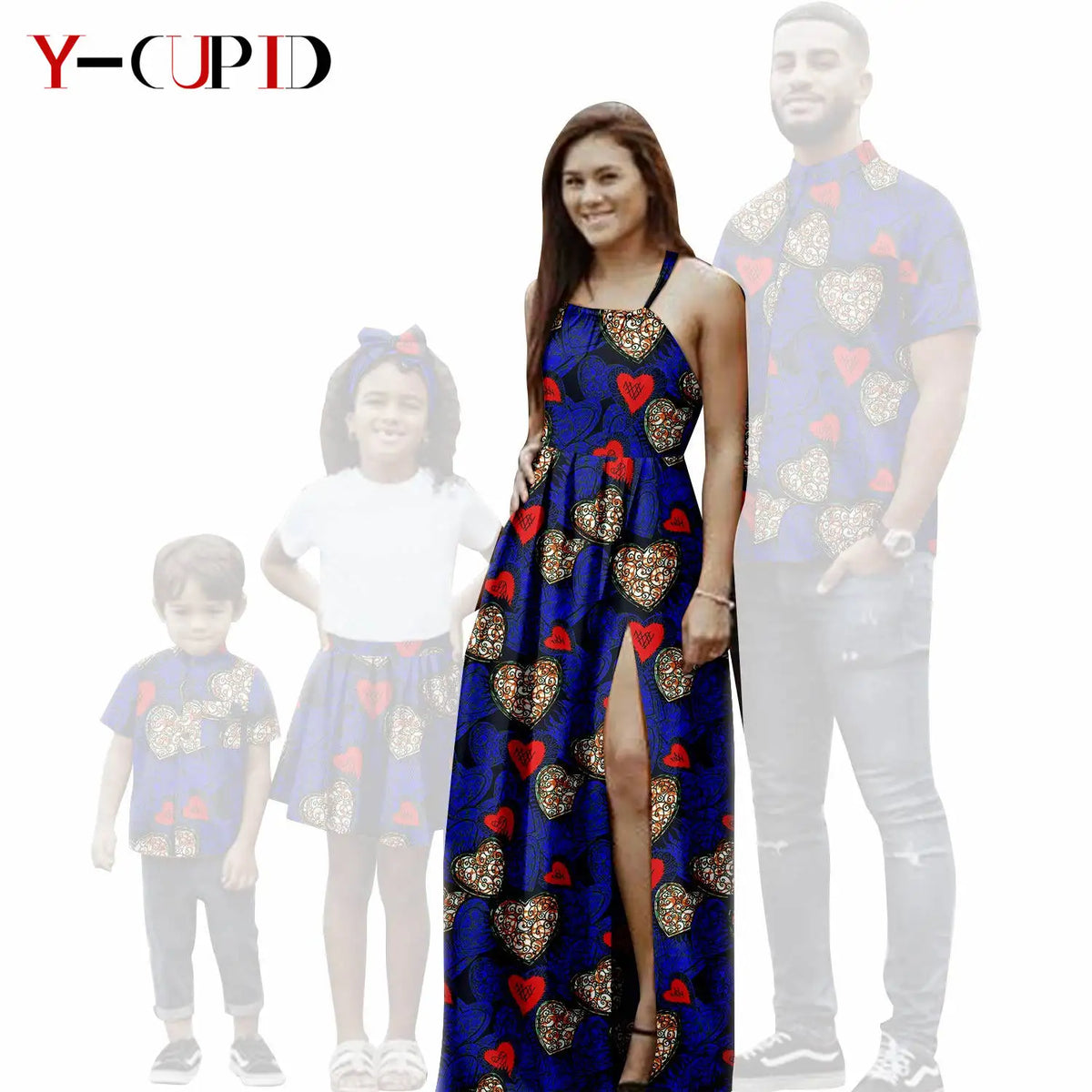 Vestido Sexy y Camisa Dashiki Familiar | Tico Trendy