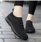 Zapatos Planos Ligeros para Mujer | Tallas 42-43 | Azul, Rosa, Negro, Gris | Verano