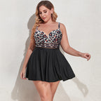 Tankini Mujer Ticotrendy Talla Grande Estampado Nuevo Estilo Bikini | Con Falda