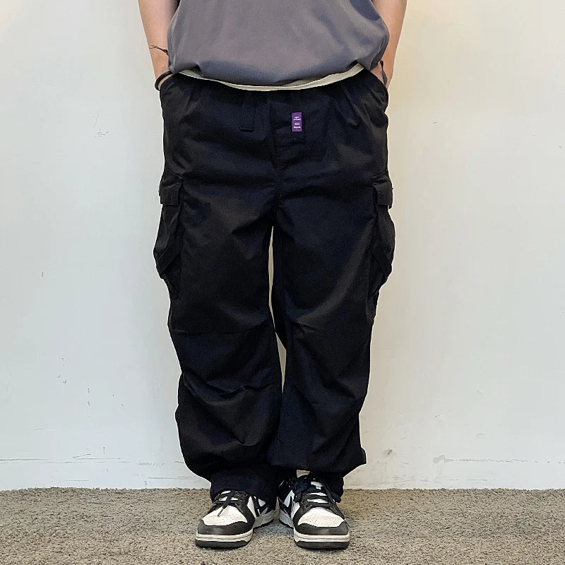 Pantalón Cargo Vintage | Corte Holgado | Algodón Elástico | Ticotrendy