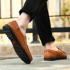 Zapatos Piel Genuina Hombre ∣ Transpirables Conducción ∣ Talla 37-46