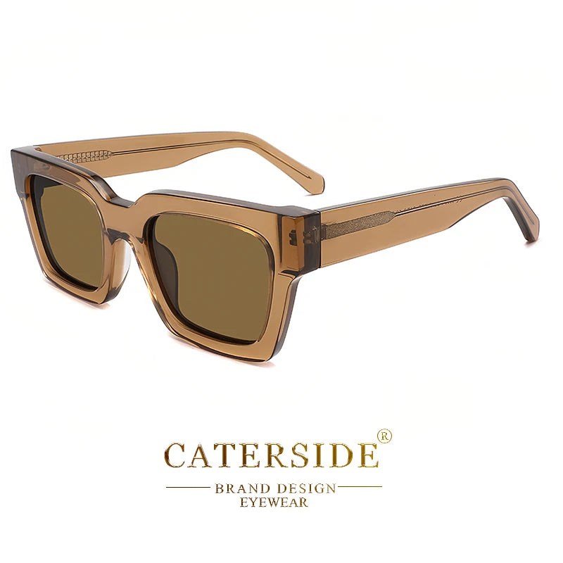 Gafas de Sol Polarizadas CATERSIDE | Cuadradas Minimalistas | Unisex