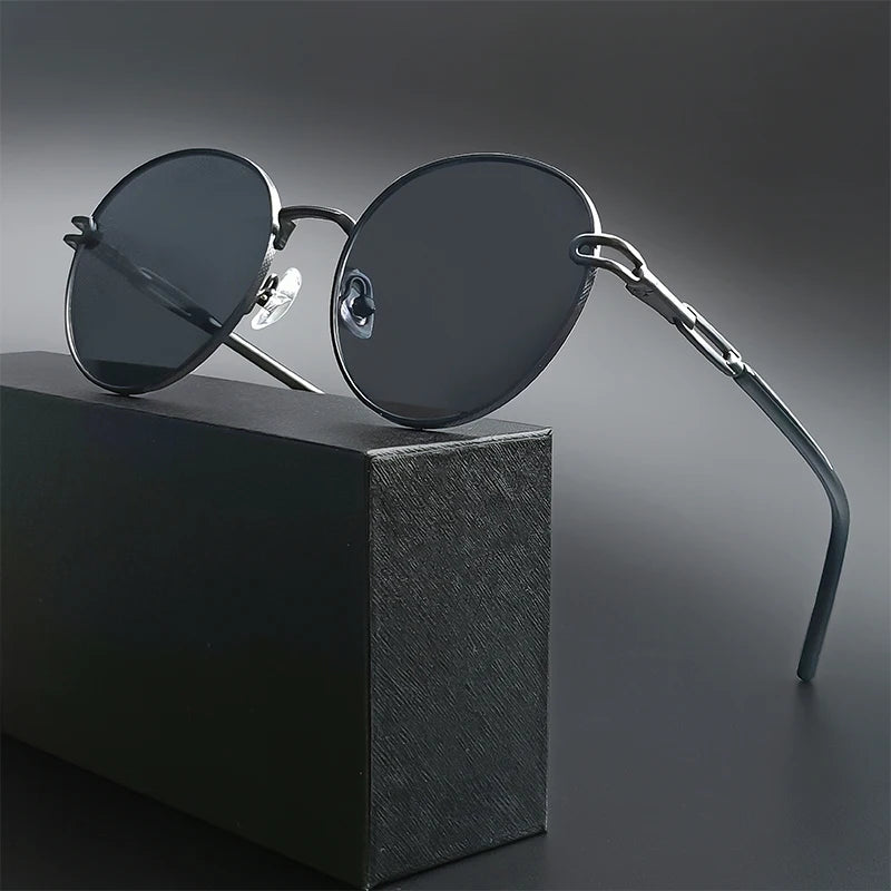 Gafas de Sol Polarizadas Caterside | Montura Metal Ovalada | Unisex