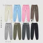 Jogger Polar 355GSM Lavado | Unisex Suelto Retro | Pantalón Chándal Cálido | Invierno 2025 | Ticotrendy