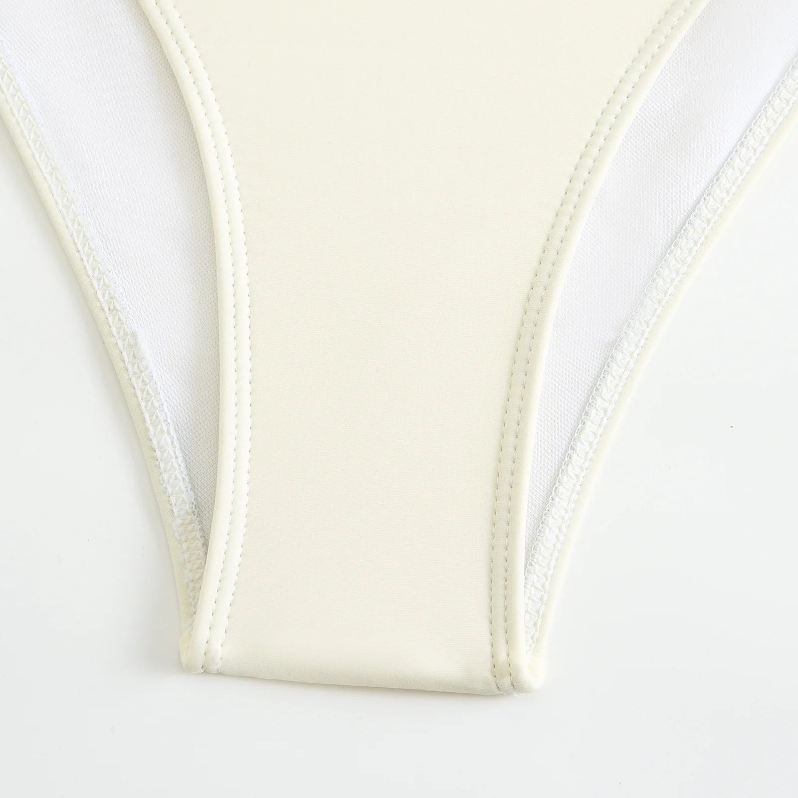 Conjunto de Bikini de Gasa de 3 Piezas - Traje de Baño Divisado para Playa