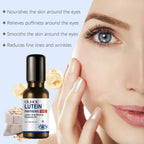 Aceite esencial para ojos de luteína OUHOE, hidratación profunda emoliente, cuidado hidratante de la piel de los ojos