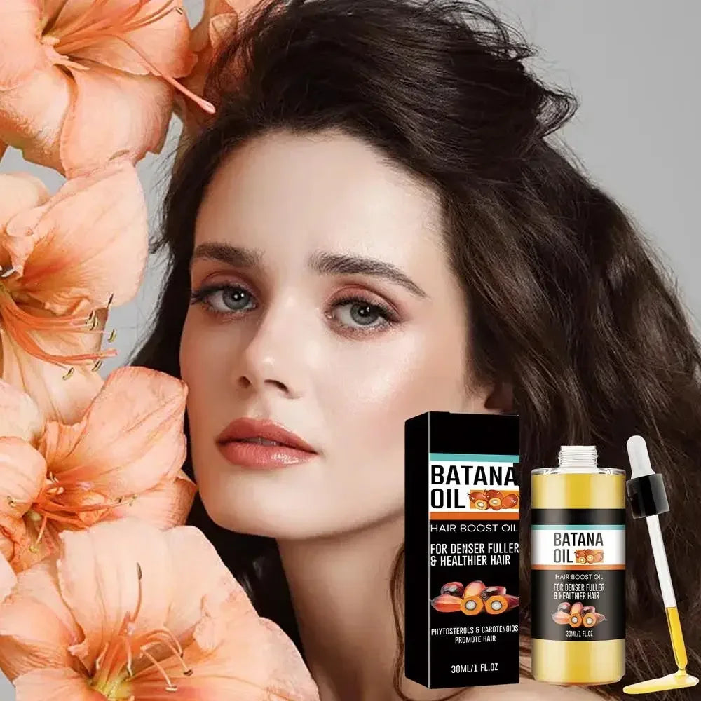 Batana Oil Spray repara la calvicie fortalece el cabello nutrición Natural tratamiento de pérdida hereditaria, hidrata el cuero cabelludo todos los género