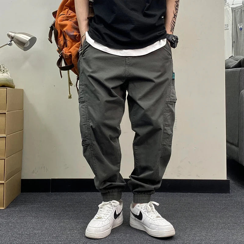 Jogger Cargo Hombre | Estilo Hip Hop | Algodón Elástico | Ticotrendy