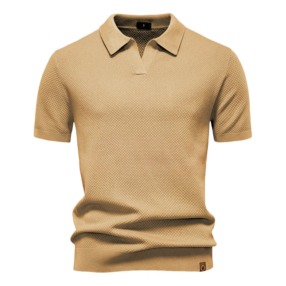 Polo Transpirable Elástico Hombre | Manga Corta Ligero Verano | Tallas S-XXL | Tico Trendy