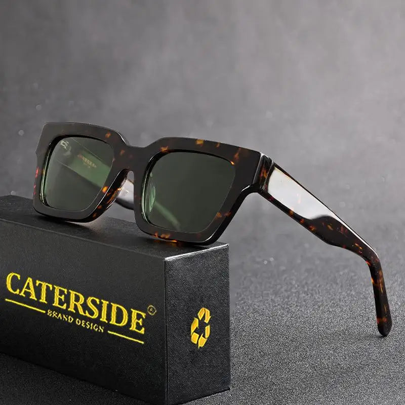 Gafas de Sol Polarizadas CATERSIDE | Cuadradas Minimalistas | Unisex